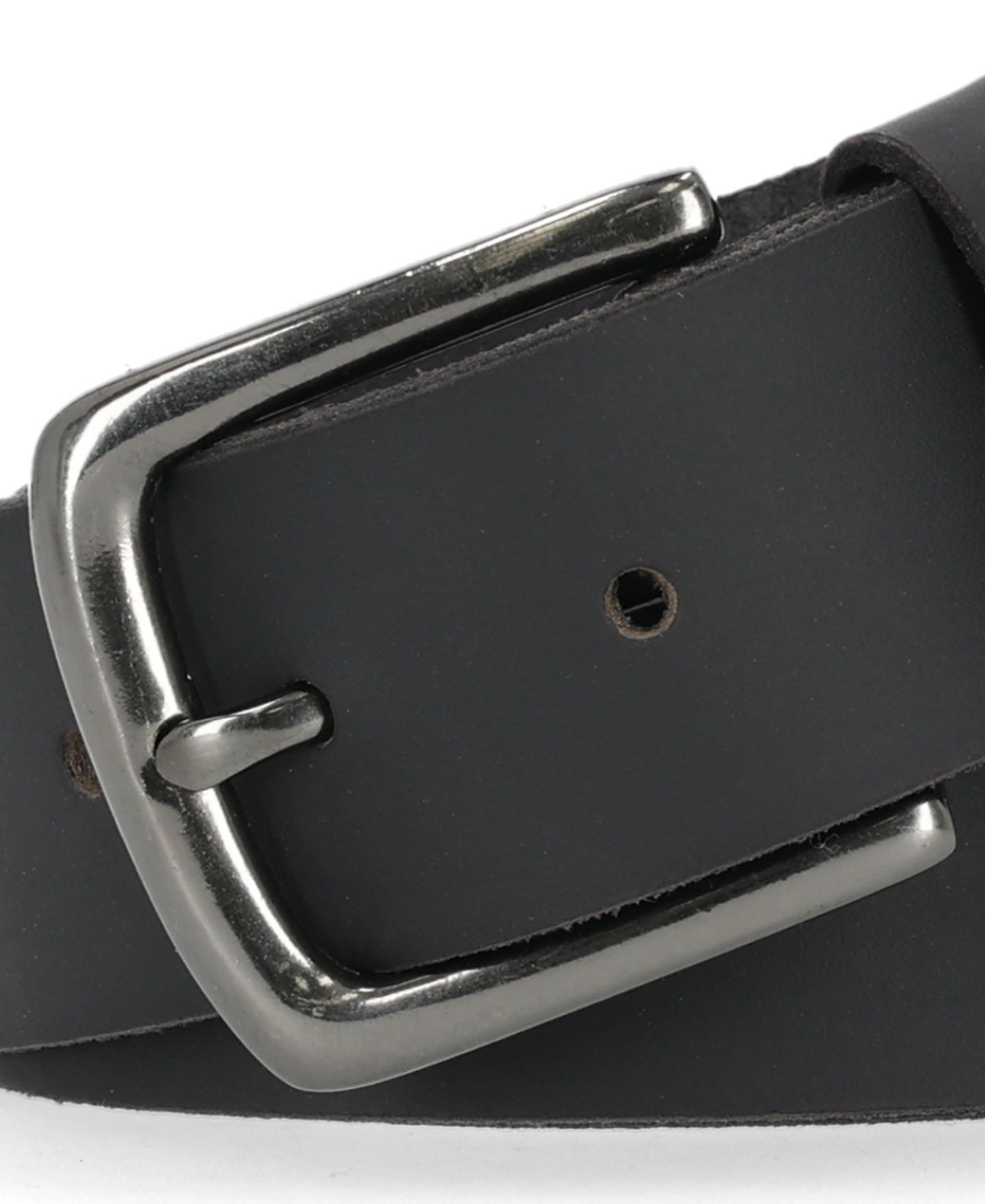 Мужской ремень Timberland 38MM Classic Jean Belt, цвет: Чёрный — фото 2