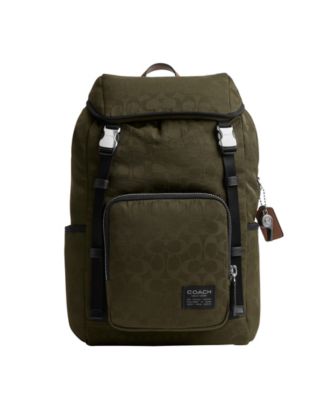 Men's Logan Signature Leather Backpack