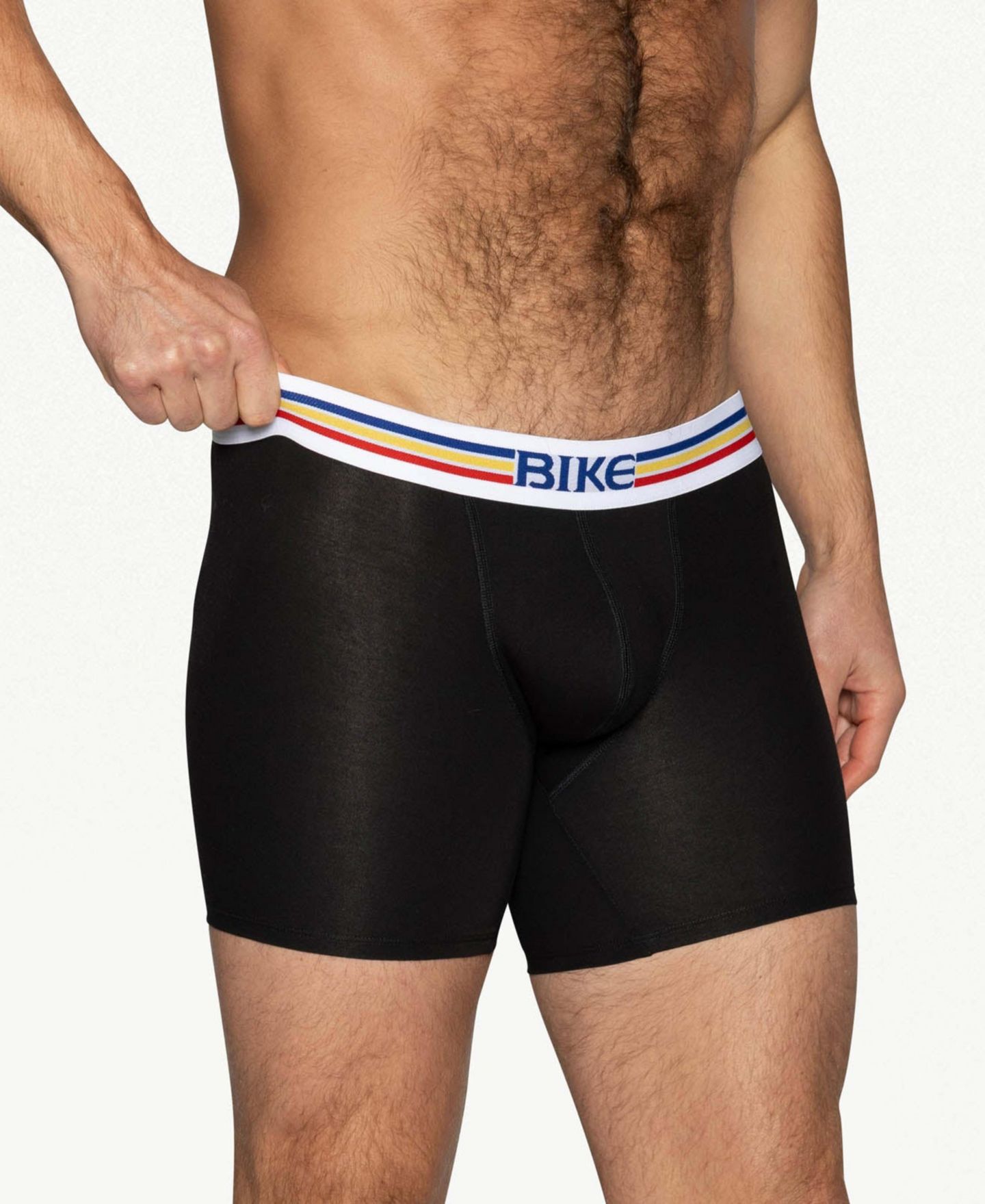 Трусы-брифы для мужчин, хлопок-стрейч — BIKE Athletic, цвет: Чёрный — фото 3