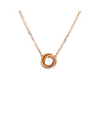Trinity Diamond Pendant Necklace