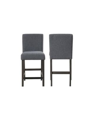 High Line Upholstered Counter Chair (Set of 2)