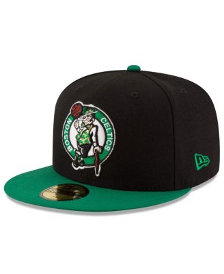 Men's Black/Green Boston Celtics Team Color 2Tone 59FIFTY Fitted Hat