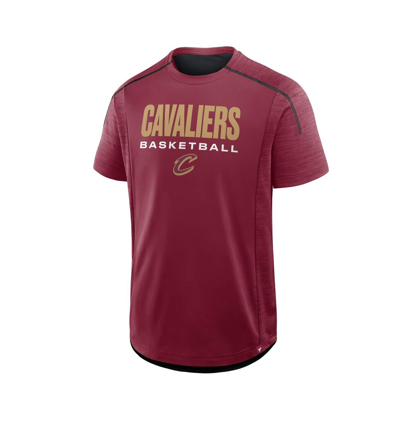 Мужская футболка Fanatics Wine Cleveland Cavaliers Inbound Pass Play Practice — фото 2