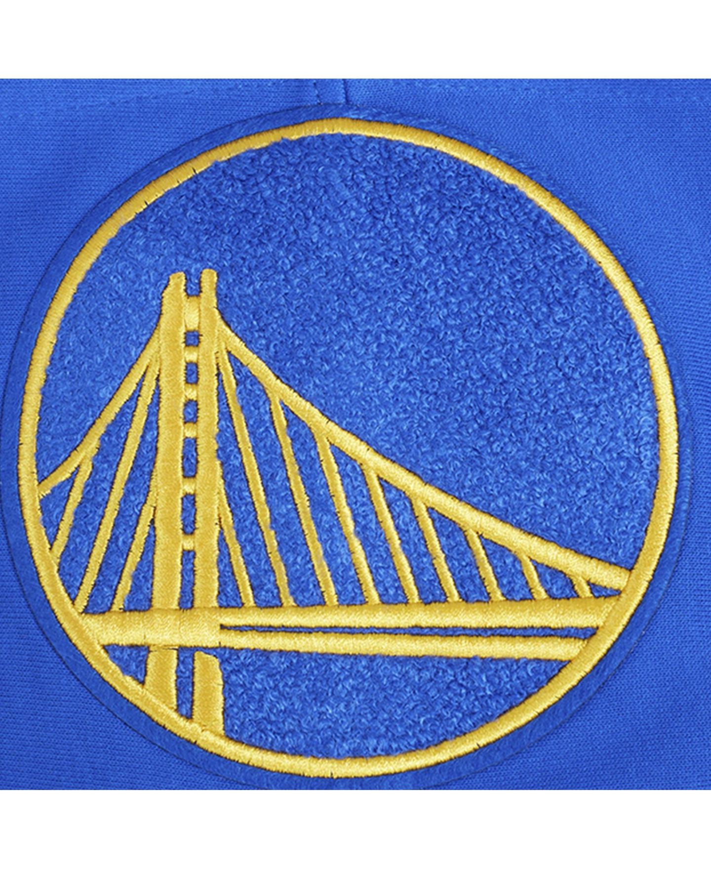 Мужское худи Pro Standard Royal Golden State Warriors Area Code Pullover — фото 5