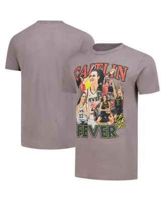Men's and Women's Caitlin Clark Gray Indiana Fever Crossroads T-Shirt