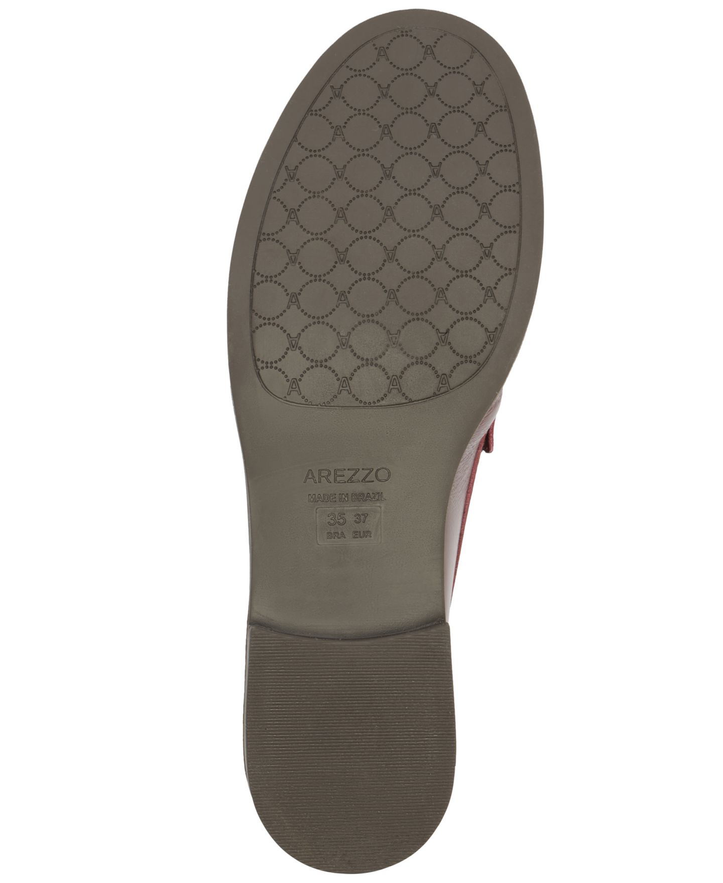 Женские туфли Arezzo Hunter Slip-On, цвет: Рубиновый — фото 5