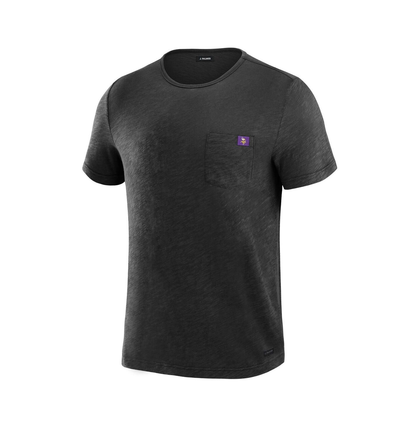 Мужская футболка J. Palmer Black Minnesota Vikings In-The-Pocket — фото 2