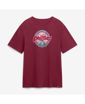 Men's Burgundy Philadelphia Phillies Alternate Logo Legacy T-Shirt