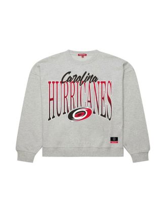 Women's Heather Gray Carolina Hurricanes Hockey Night Sweatshirt