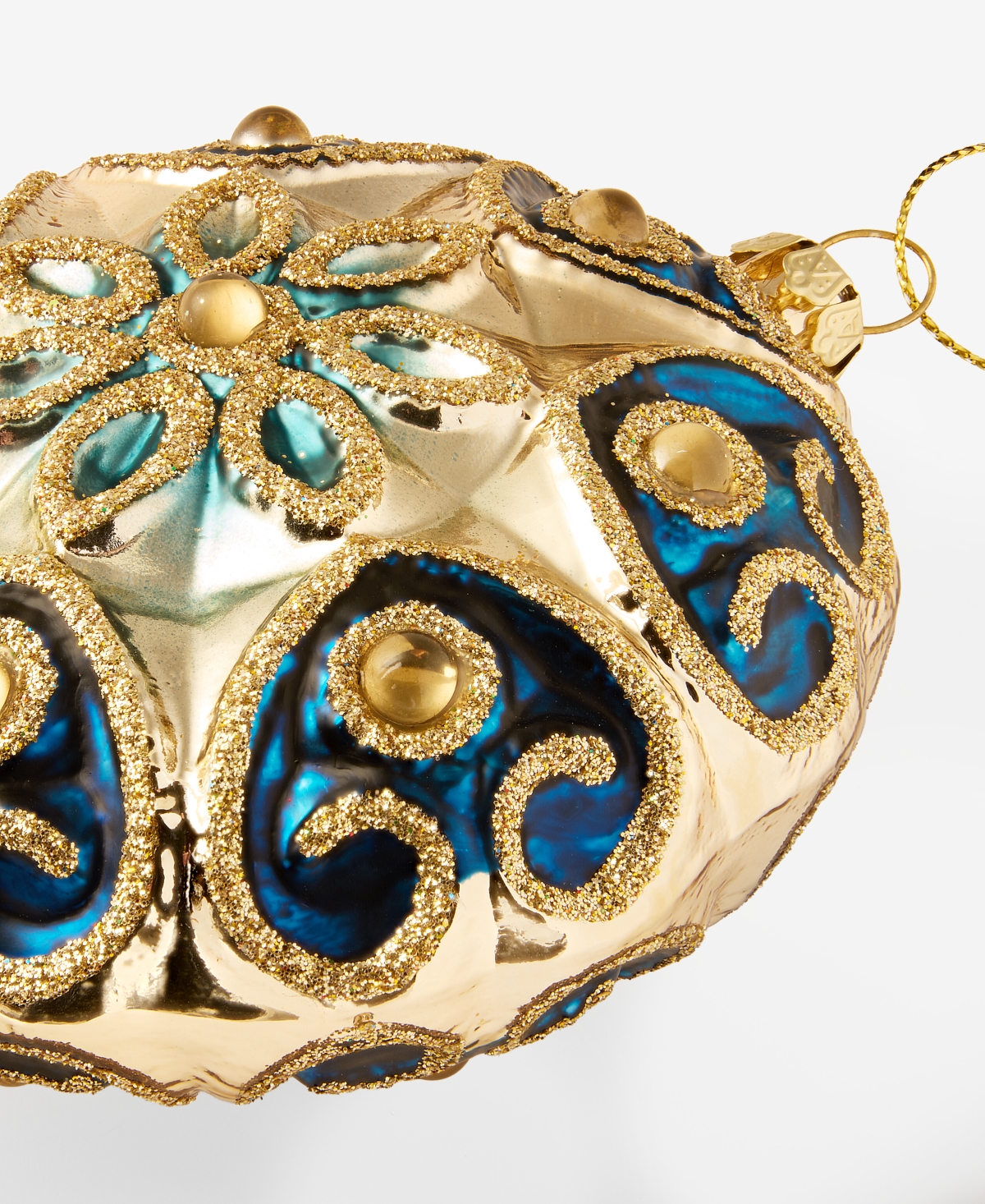 Holiday Lane Celestial Gems Disk Ornament, Macy's Exclusive