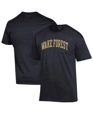 Men's Black Wake Forest Demon Deacons Basic Arch T-Shirt