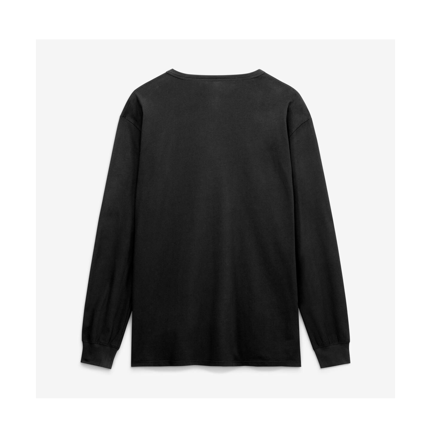 Мужская футболка Fanatics Black Minnesota Wild Game Long Sleeve — фото 2