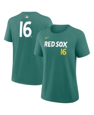 Women's Jarren Duran Green Boston Red Sox City Connect Name & Number T-Shirt