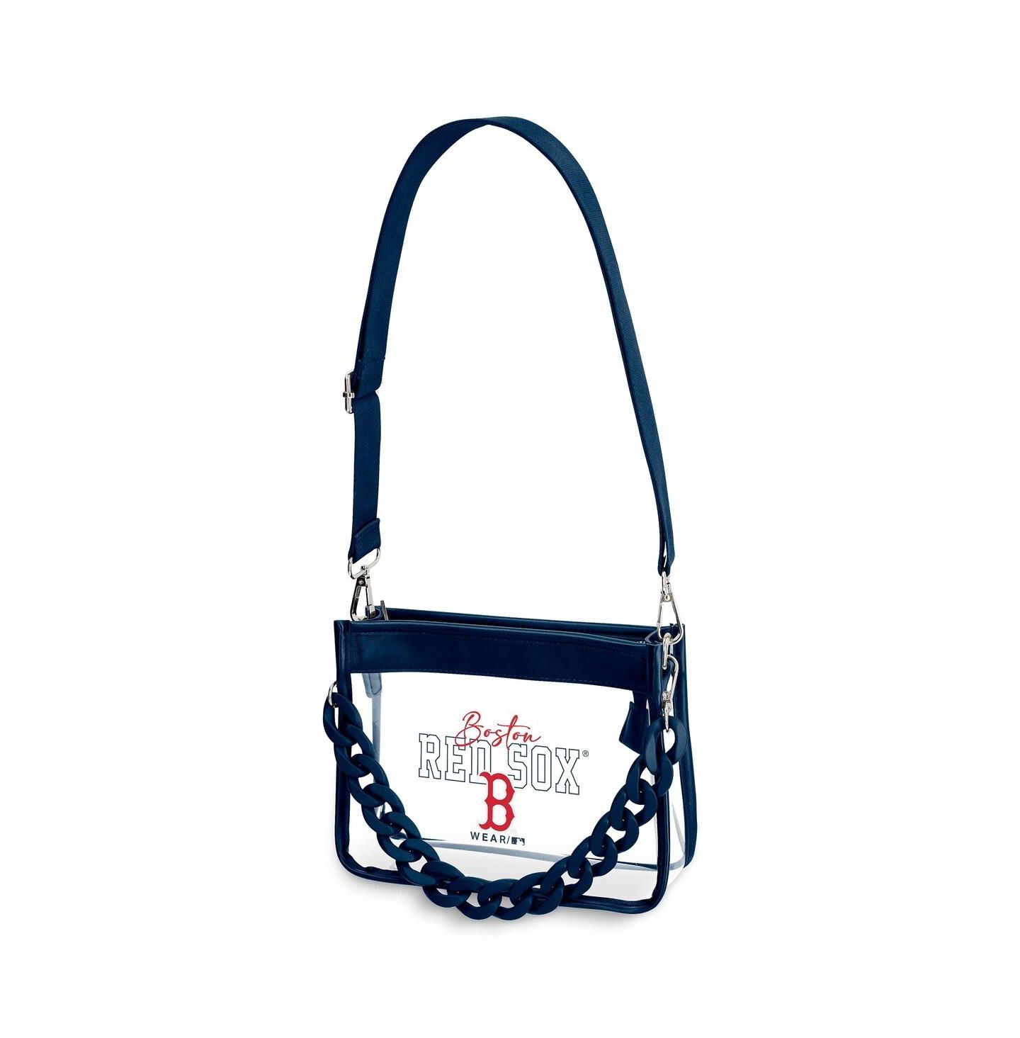 Женская сумка WEAR by Erin Andrews Boston Red Sox Plastic Chain Mini Crossbody — фото 1
