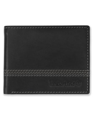 Men's Cloudy Leather Billfold Wallet