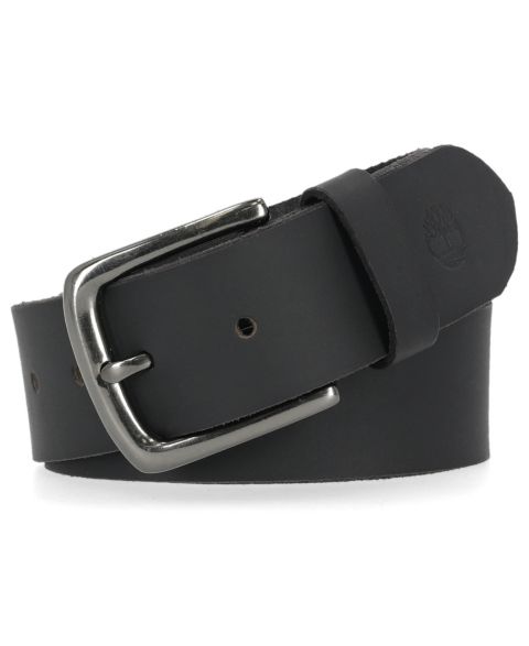 Мужской ремень Timberland 38MM Classic Jean Belt, цвет: Чёрный