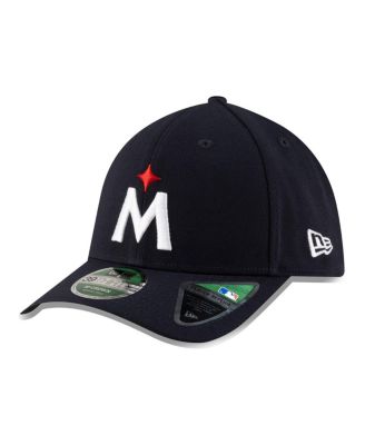 Men's Navy Minnesota Twins Player Replica 39THIRTY M-Crown Flex Hat