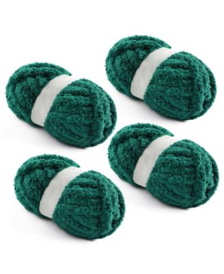 Chunky Chenille Yarn for Hand Knitting Crocheting
