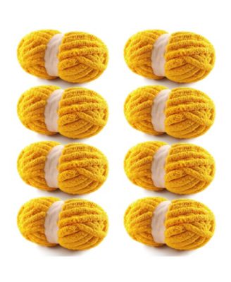 Chunky Chenille Yarn for Hand Knitting Crocheting