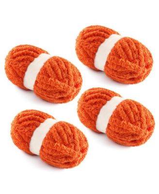 Chunky Chenille Yarn for Hand Knitting Crocheting