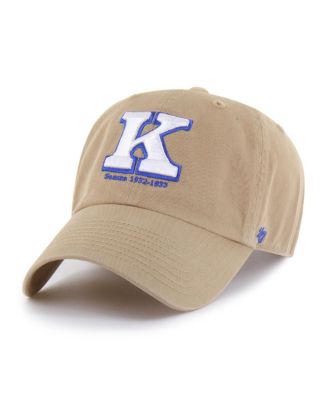 Men's Khaki Kentucky Wildcats Vault Clean Up Adjustable Hat