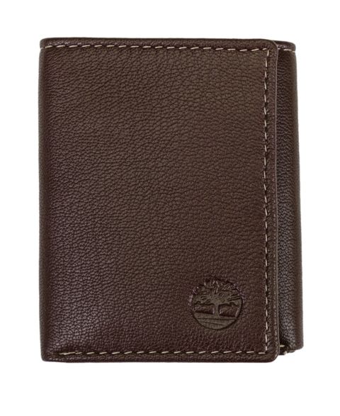 Timberland Men's Blix Leather Trifold Wallet