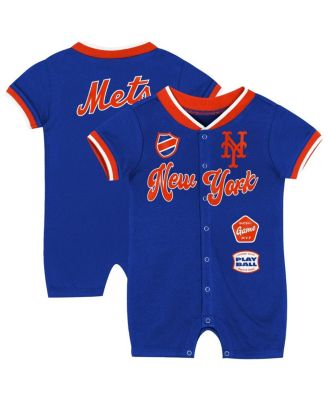Baby Boys and Girls Royal New York Mets Pinch Coverall