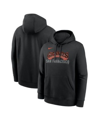 Men's Black San Francisco Giants Alternate Club Fleece Hoodie