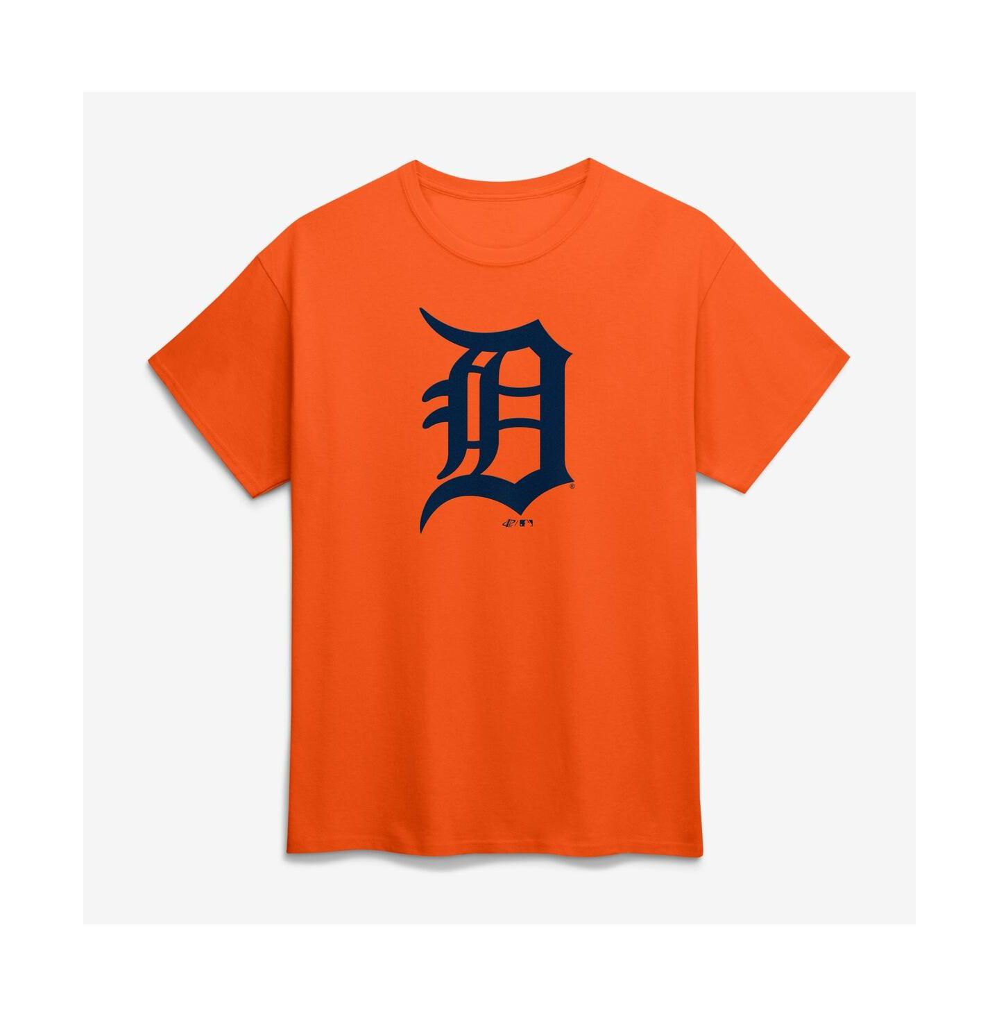 Мужская футболка Logo Athletic Orange Detroit Tigers Logo — фото 1