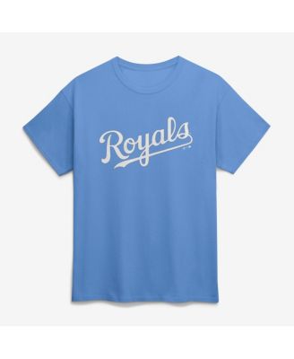 Men's Light Blue Kansas City Royals Wordmark T-Shirt