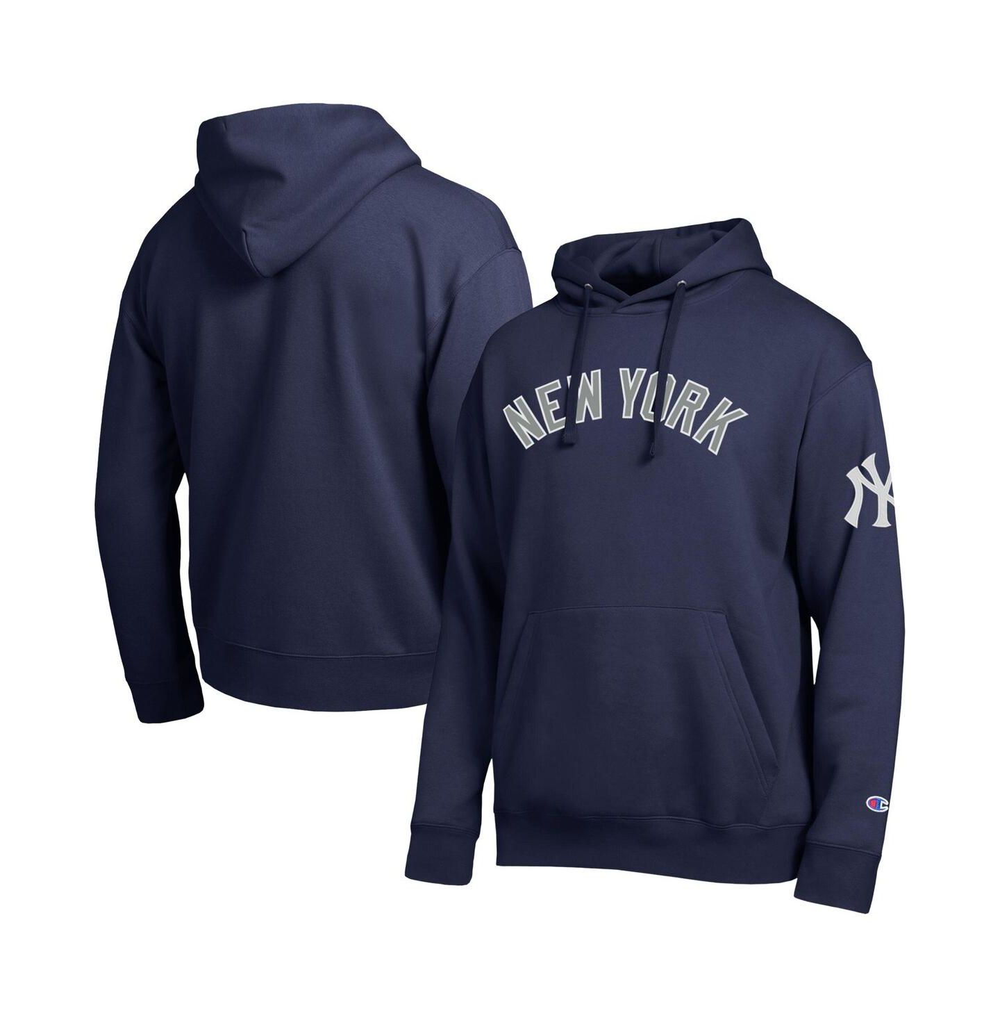 Мужское худи Champion Navy New York Yankees All Star Wordmark — фото 1