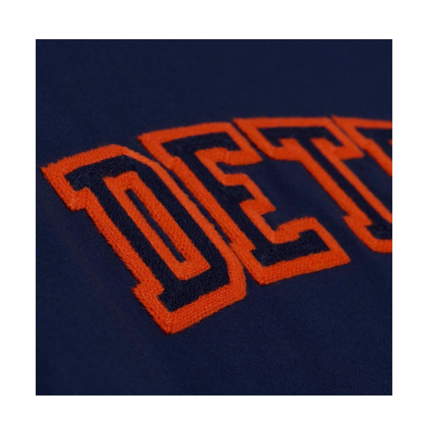 Мужская футболка Mitchell & Ness Navy Detroit Tigers Wild Pitch Ringer — фото 3