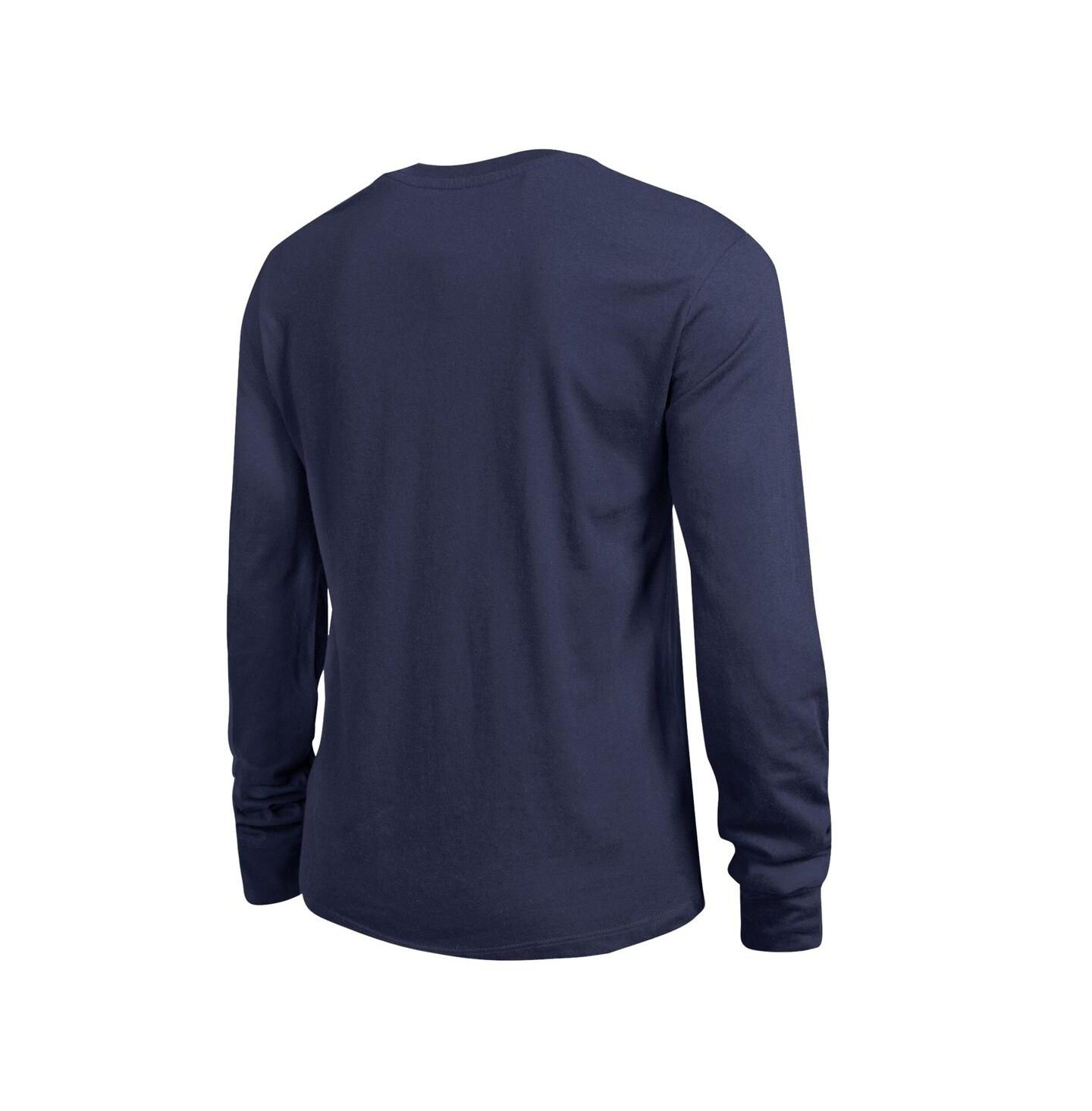Женская футболка Champion Blue Colorado Avalanche 2-Hit Long Sleeve — фото 3