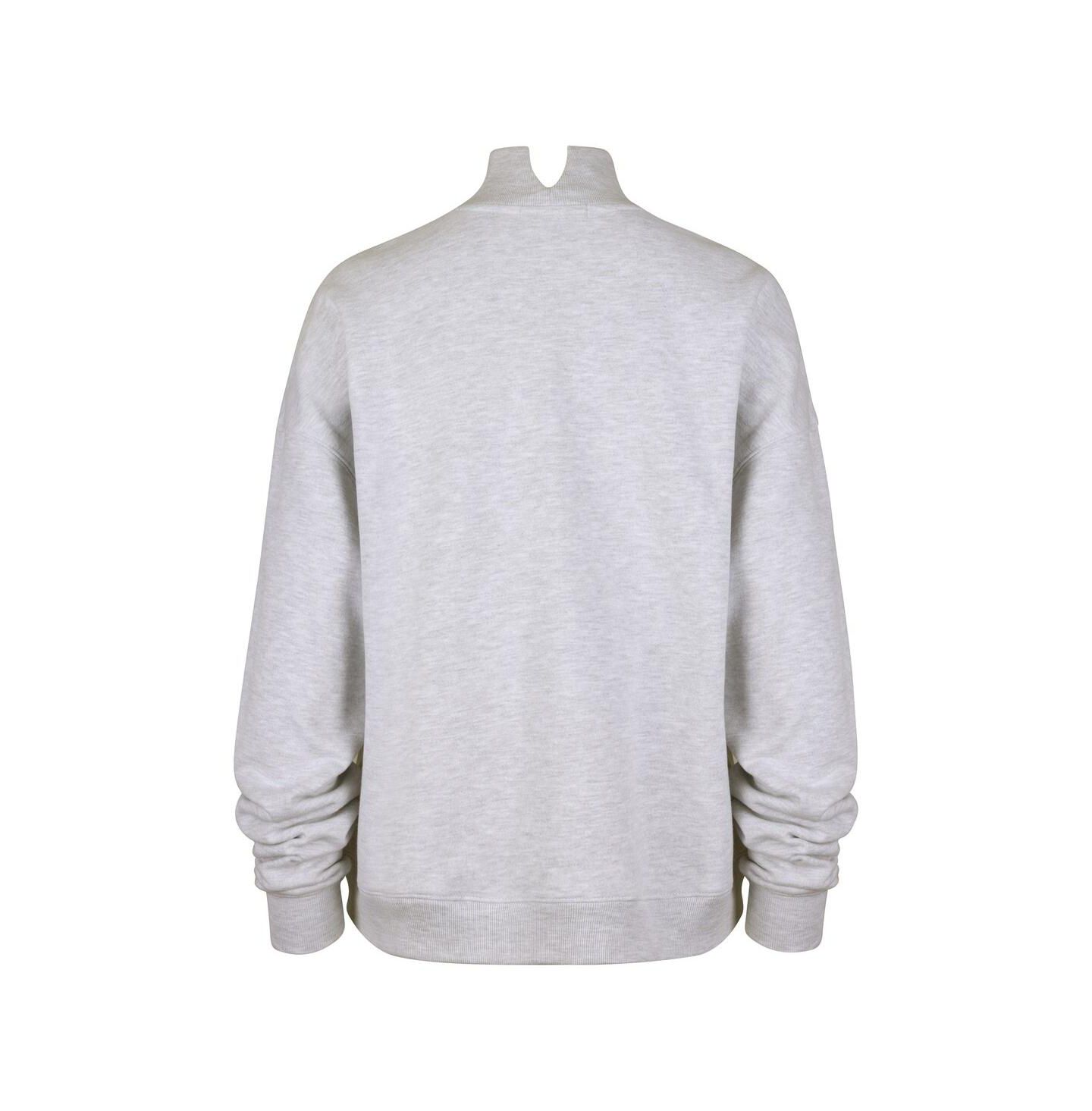 Женская толстовка '47 Brand Gray Washington Commanders Subtle Muse Mock Neck — фото 3
