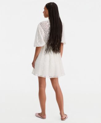 macy's white homecoming dresses Short white graduation dress