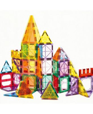 Magnetic Tiles Building Blocks Stem Educational Toy Gift
