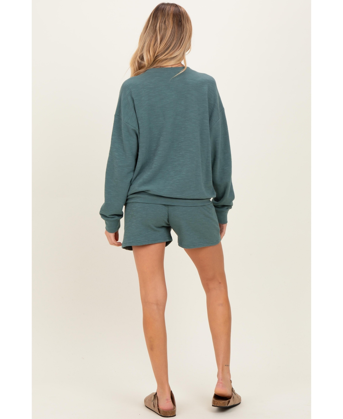 Pinkblush Maternity Jade Pullover and Shorts Set