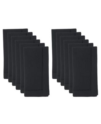 Hemstitched Border Napkins, Set of 12