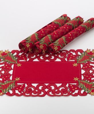Christmas Tree Placemats, Set of 4