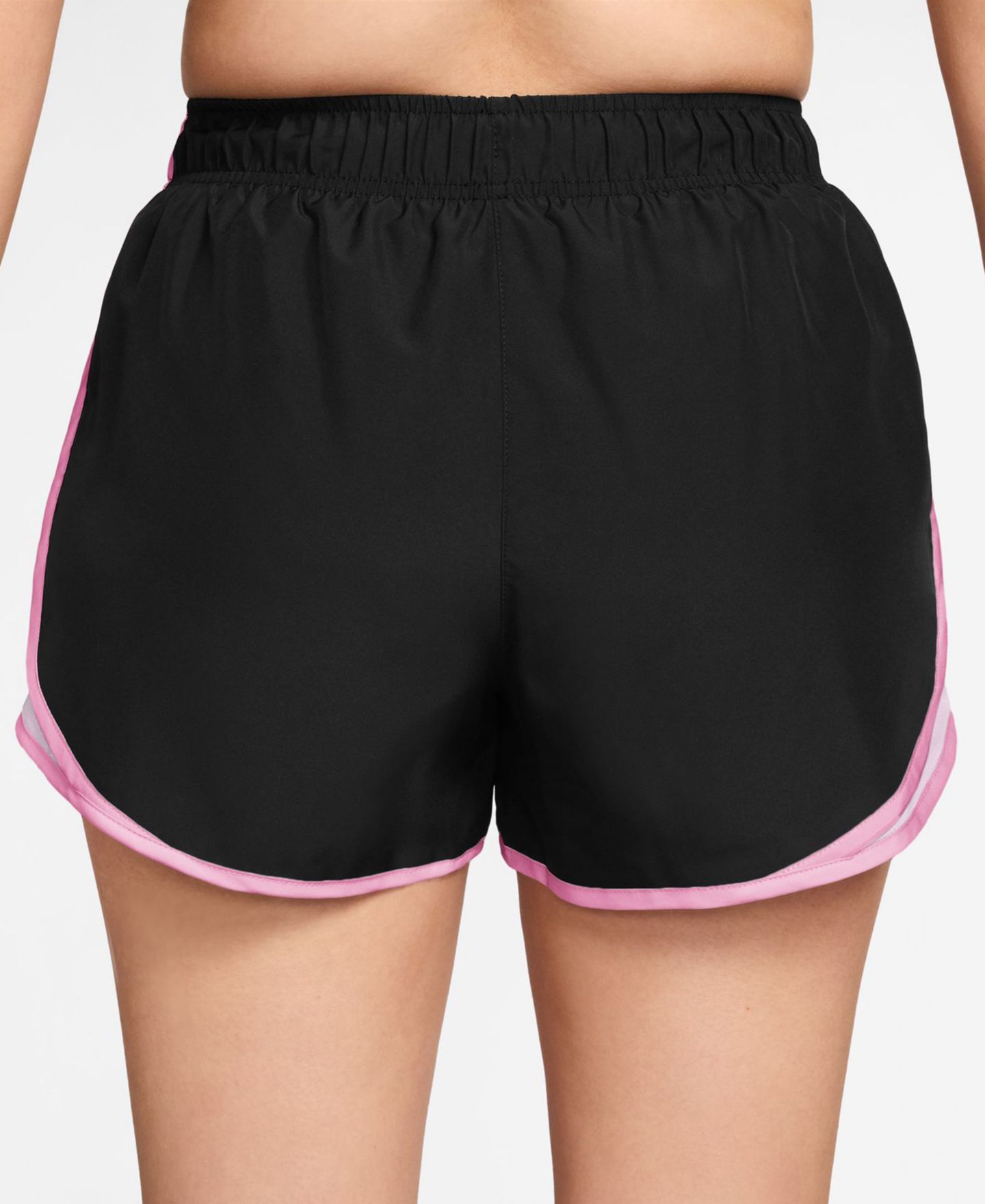 Женские шорты Nike Tempo Dri-FIT Mid-Rise Running, цвет: Чёрный / Выбеленный сиреневый — фото 4