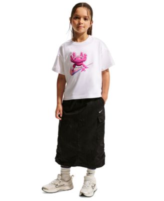 Girls' 8-18 Sportswear Boxy Short-Sleeve T-Shirt