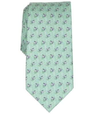 Men's Paper Plane Classic Silk Tie