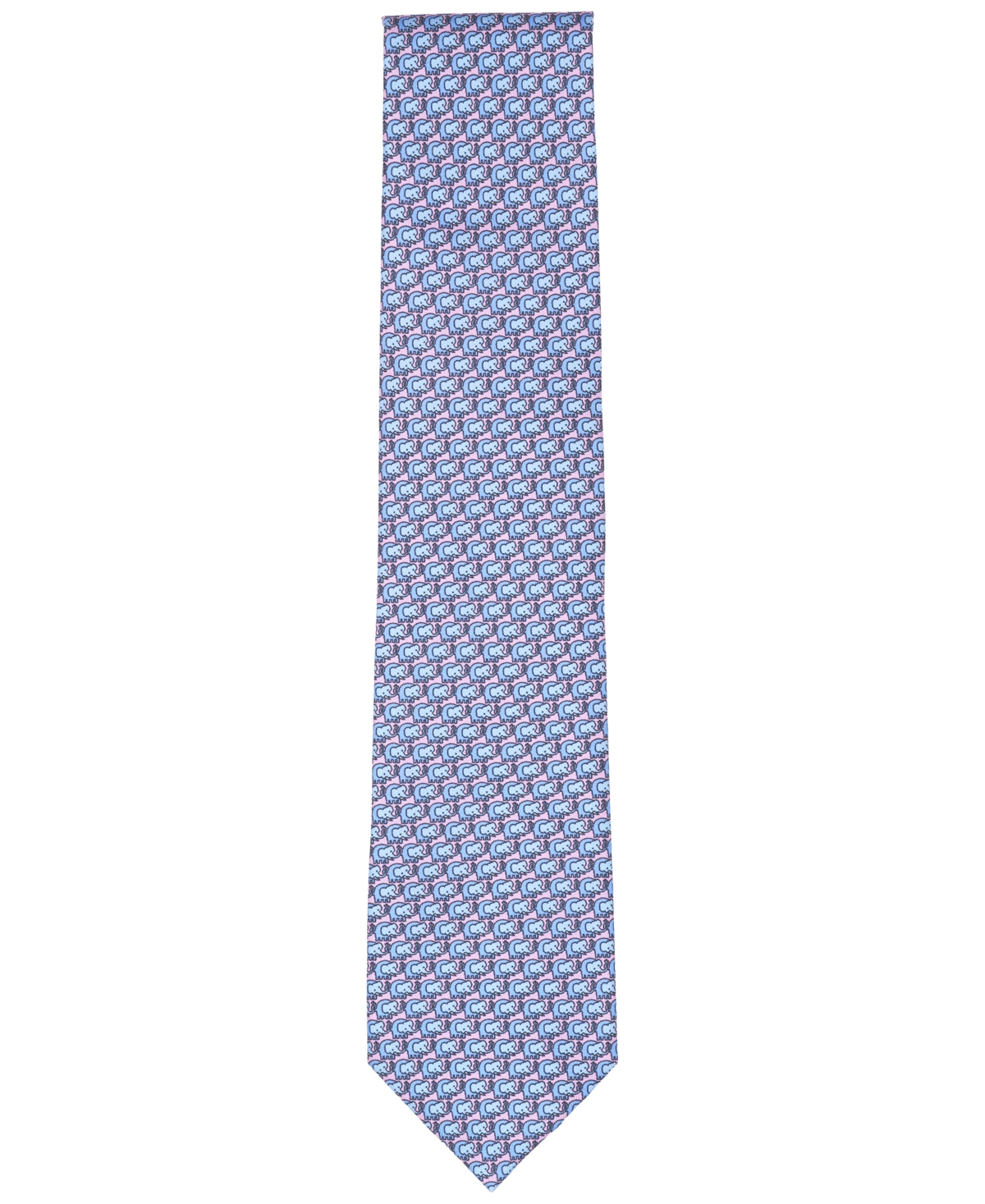 Club Room Men's Neat Pattern Silk Tie, Macy's Exclusive