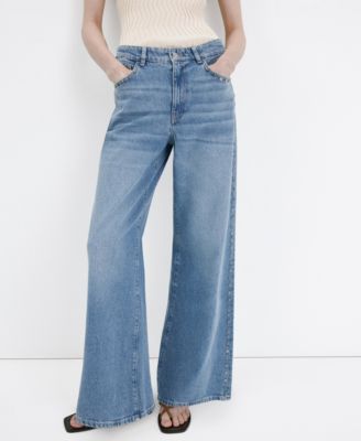 Women's Studs Straight-Fit Jeans
