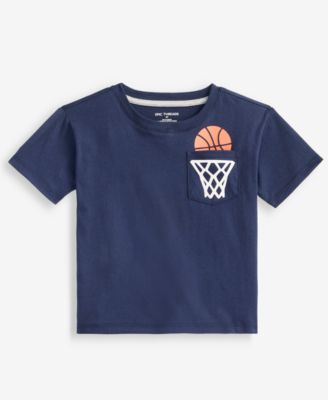 Toddler Boys' 12M-5T Oversized Pocket T-Shirt