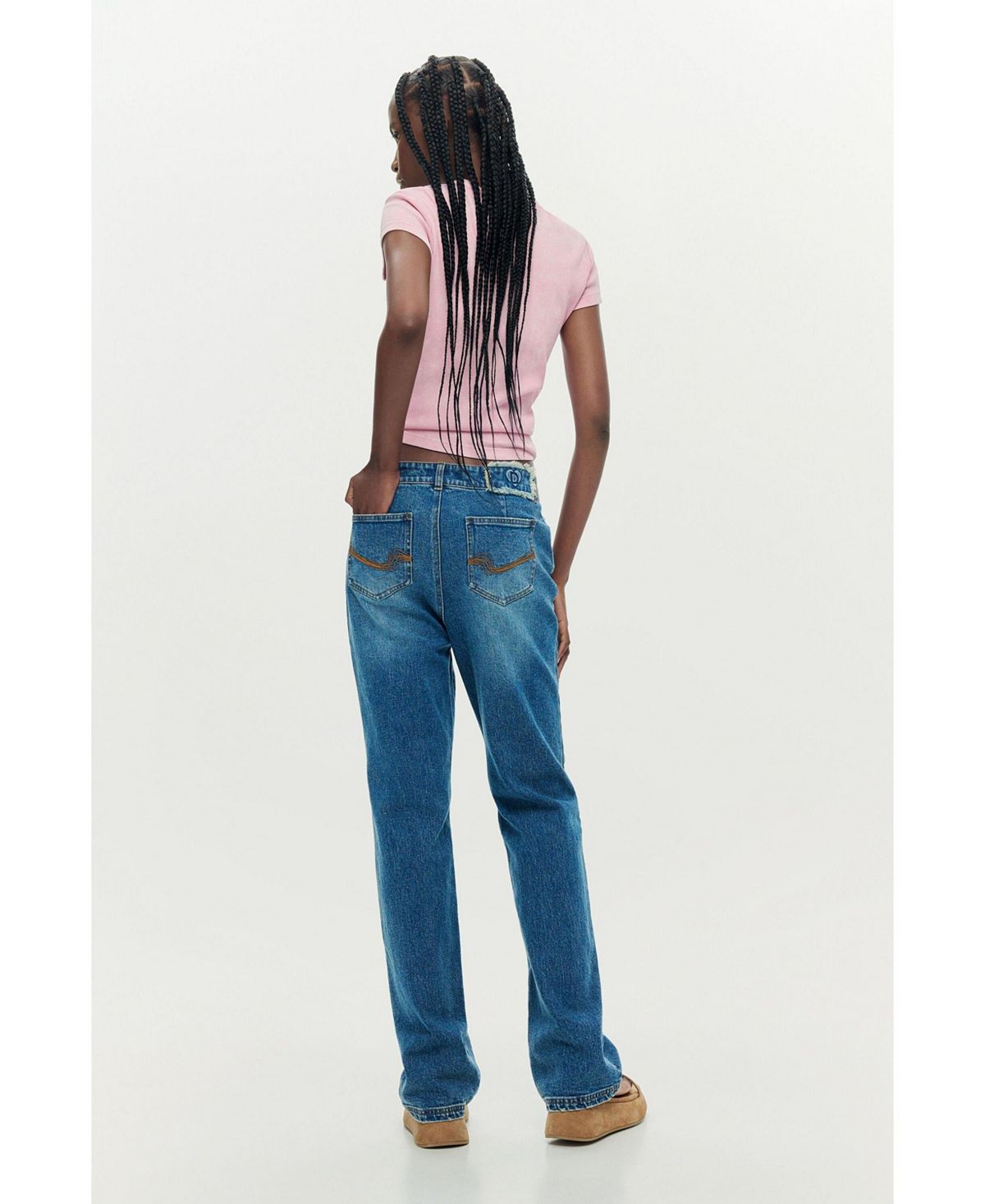 Desigual Women's Slim jeans view 3 — MAYCSS fashion products