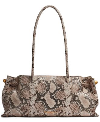 Cashmere Python Medium Tote Handbag