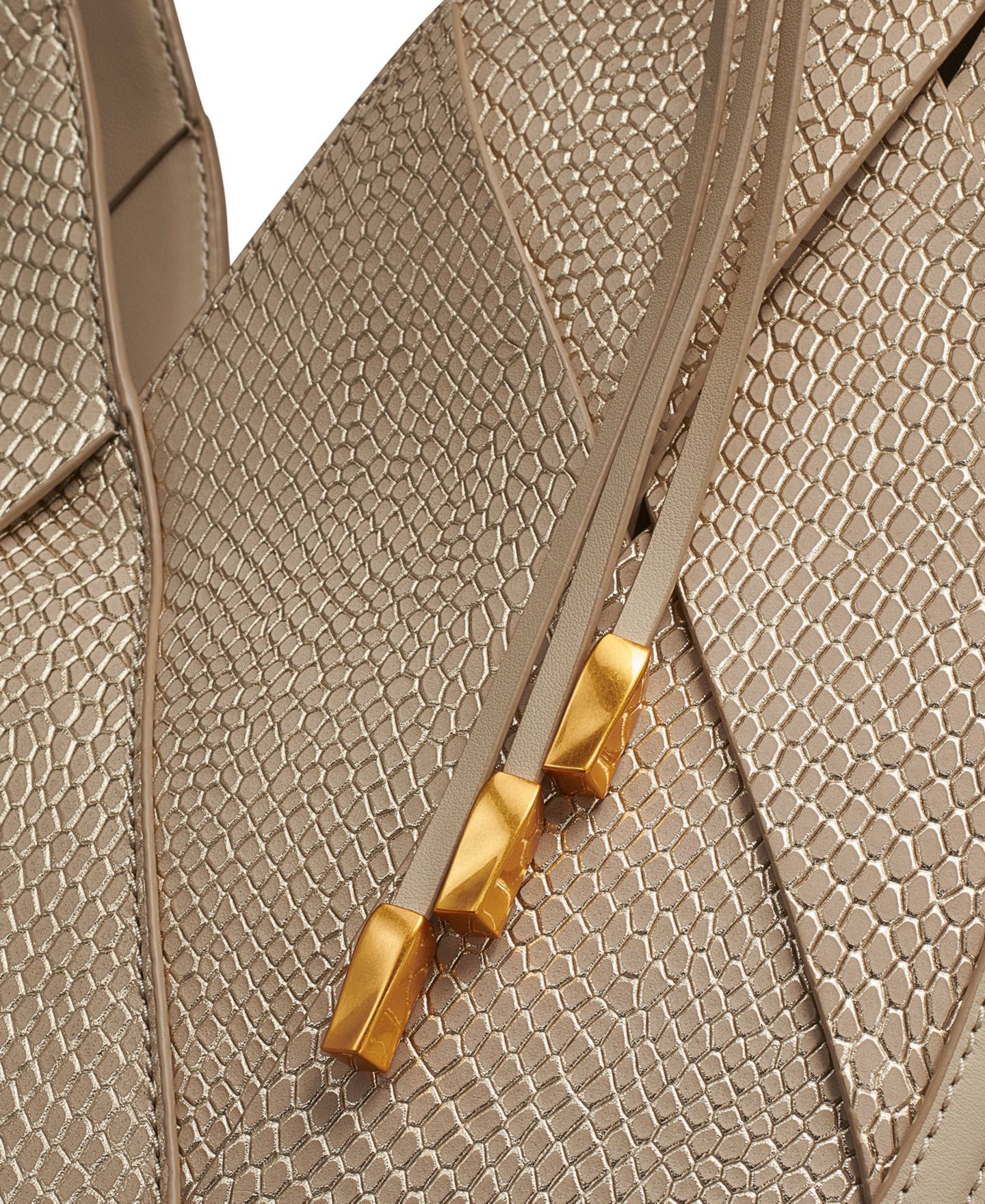 Женская сумка Donna Karan New York Baldwin Mini Shoulder Handbag, цвет: Костяной — фото 6