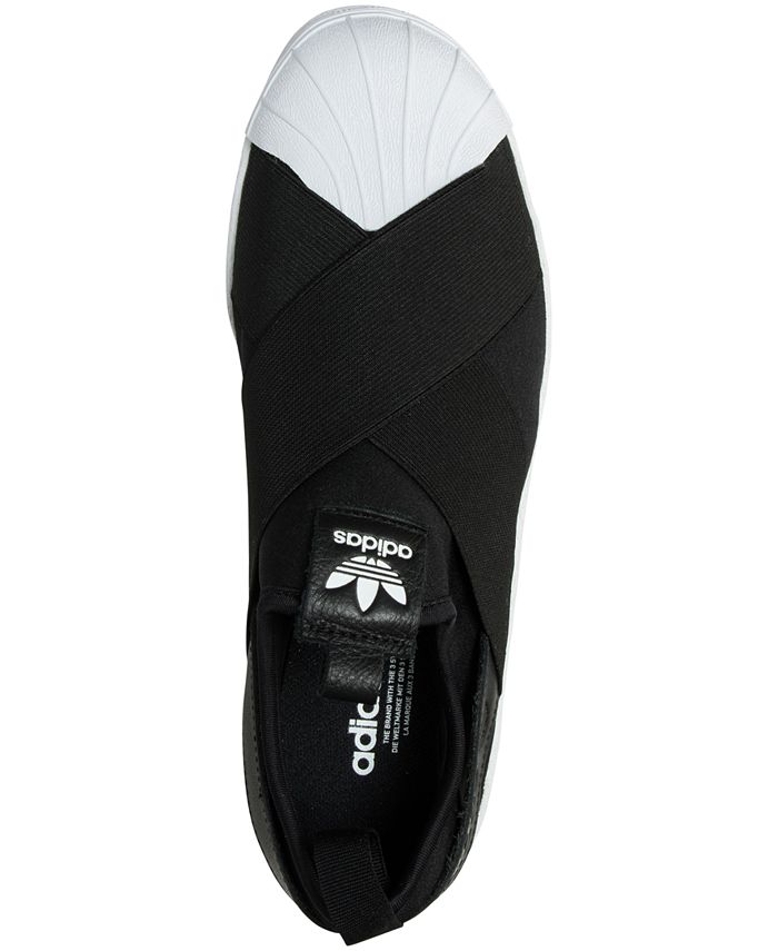 adidas Women's Superstar Slip-On Casual Sneakers from Finish Line - Macy's