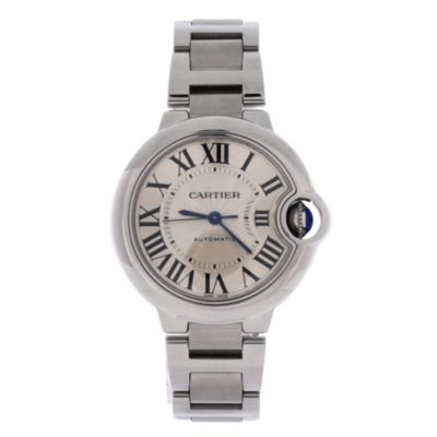 Pre-Owned Cartier Ballon Bleu de Cartier Automatic Watch in Stainless Steel 33mm - Dial color natural 5415$